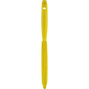 Vikan Hand Brush - Narrow Design for Tight Spaces | Yellow | Polypropylene 4