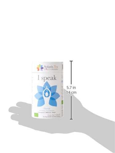 Solaris Tea I Speak Throat Chakra Herbal Tea - Caffeine-Free, Citrus Notes | 15 Biodegradable Teabags 7
