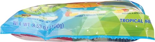 Hi-Chew Tropical Mix Fruit Chews - 100g Bag | Mango, Pineapple, Kiwi Flavors 5