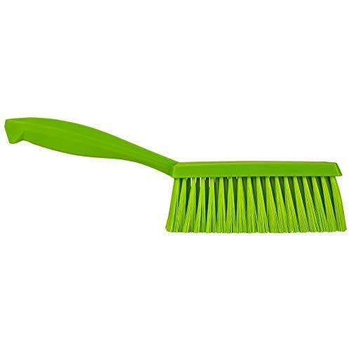 Vikan Soft Dusting Brush - Ergonomic Handle, Ideal for Fine Particles | Lime, Polypropylene 2