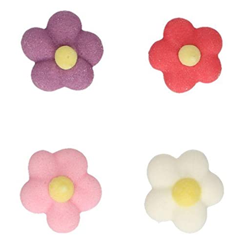 FunCakes Sugar Decorations Little Flowers - Gluten Free | 32 Count | Edible