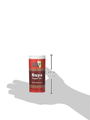 Africa's Finest Suya Pepper Mix - Authentic West African Meat Seasoning | 100g Tubs (Pack of 6) 4