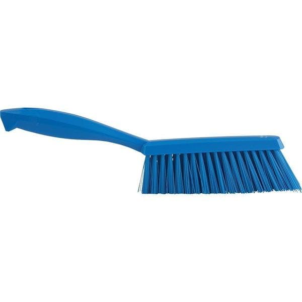 Vikan Bench Cleaning Brush - Medium Bristle, Ergonomic Handle | Polypropylene/Polyester | Blue 4