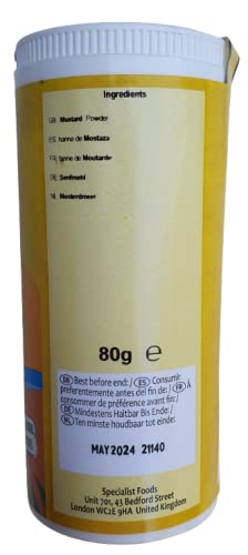 Tropical Sun Mustard Powder - 90g Jar | Ground Mustard Seeds | Jamaica 3