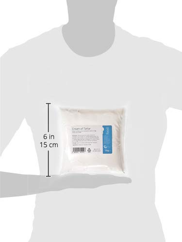 Intralabs Cream of Tartar - Pure Food Grade Powder for Baking & Playdough | 2 x 1kg 2
