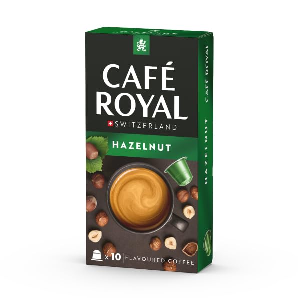 Café Royal Hazelnut Coffee Capsules - 100 Count Nespresso Compatible 4