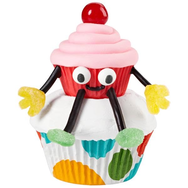 Wilton Large Candy Eyeballs - 59g Bag | White & Black | Medium Size 3