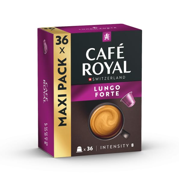 Café Royal Lungo Forte - 36 Nespresso Compatible Capsules | Intensity 8/10 | 100% Arabica 4