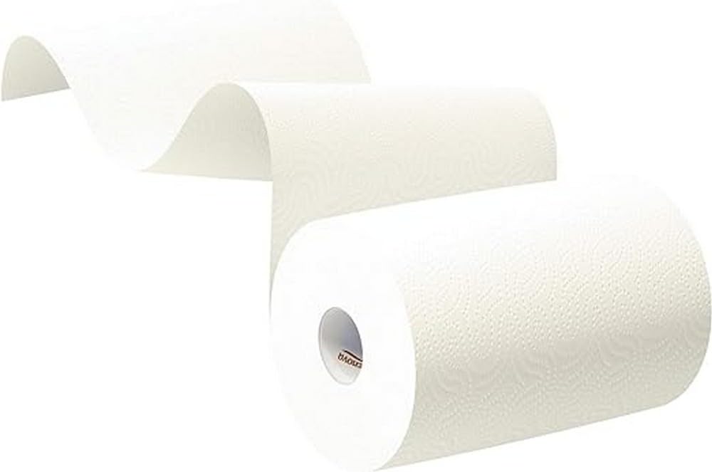 Renova Recycled XXL Kitchen Roll - 2 Rolls, White, 2-Ply | 100 Services per Roll 4
