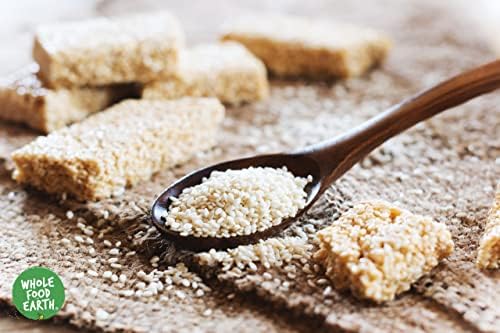 Wholefood Earth Hulled Sesame Seeds - 1 kg | High Fibre | GMO Free 4