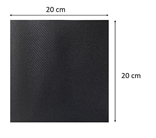 Morigami Airlaid Napkins - 40x40cm, 1/4 Fold, Pack of 50, Breton Grey 3