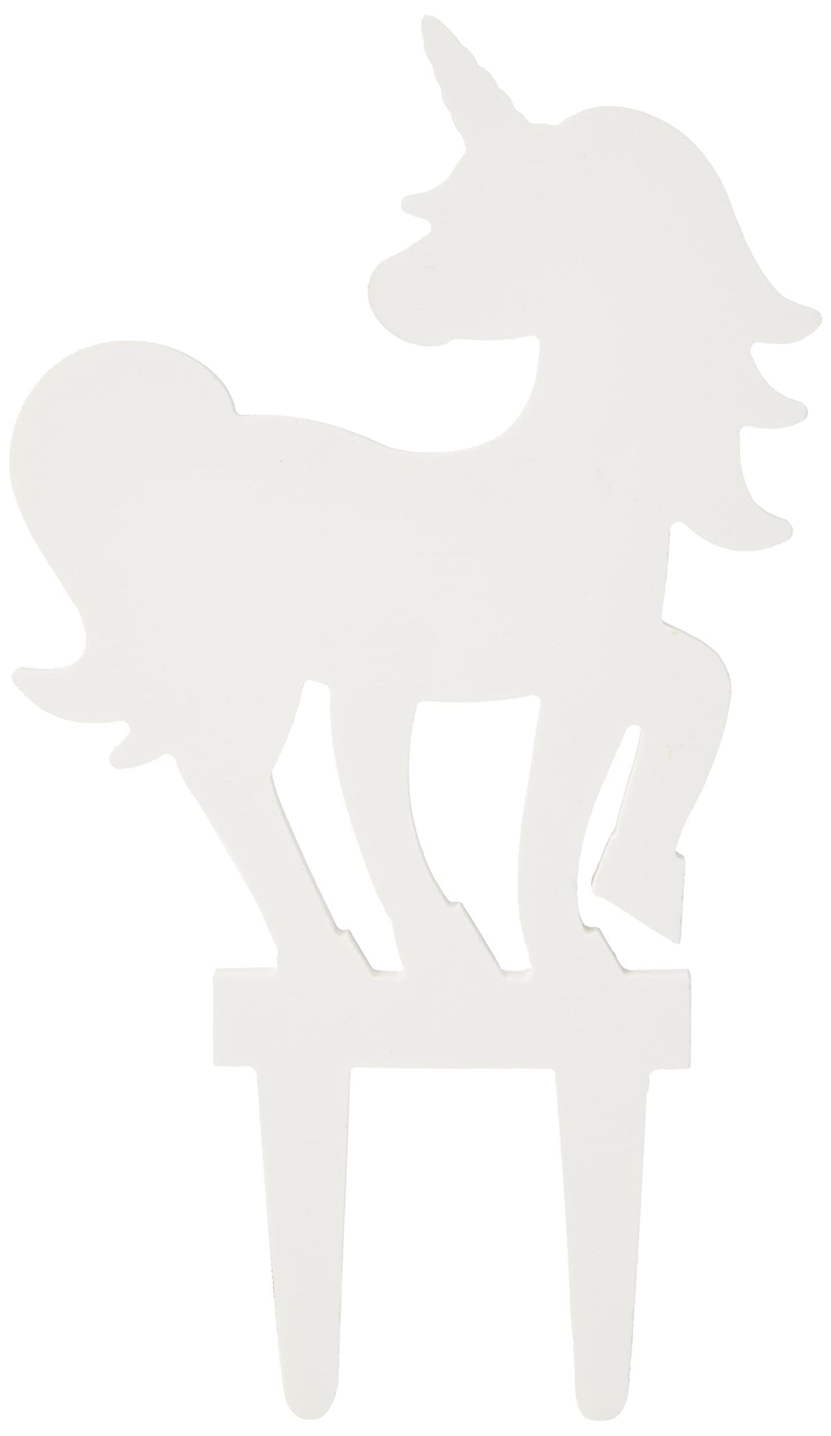 Culpitt Unicorn Pic Cake Topper - Gum Paste, 5 x 17.5 cm, Multicolour