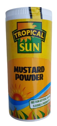 Tropical Sun Mustard Powder - 90g Jar | Ground Mustard Seeds | Jamaica 1