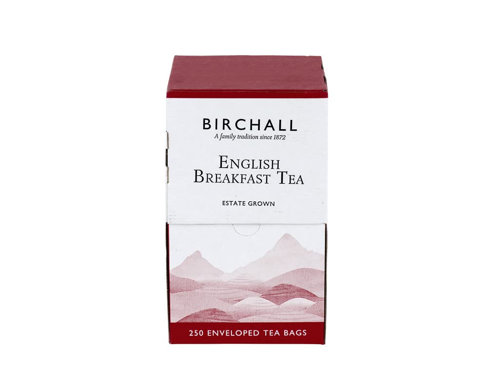 Birchall English Breakfast Tea - 250 Enveloped Plant-Based Tea Bags
