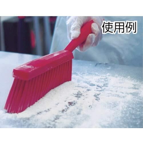 Vikan Bench Brush - Soft Bristle Dusting & Sweeping | Yellow, Polypropylene 8