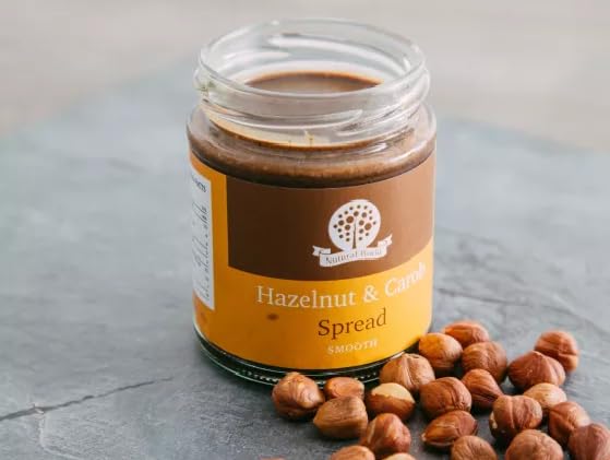 Nutural World Smooth Hazelnut and Carob Spread - No Added Sugar, Vegan, 170g 3