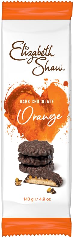 Elizabeth Shaw Dark Chocolate Orange Biscuits - 10 x 140g Case Pack