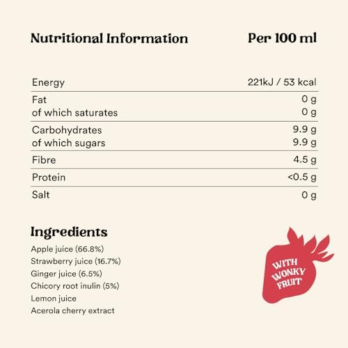 Flawsome! Prebiotic Shots - Gut Health | 12 x 60ml Shots | 3g Prebiotic Fibre 4