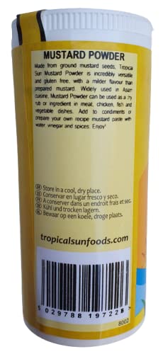Tropical Sun Mustard Powder - 90g Jar | Ground Mustard Seeds | Jamaica 2