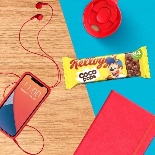 Kellogg's Coco Pops Cereal Bars - Chocolate Flavour, 25 Pack