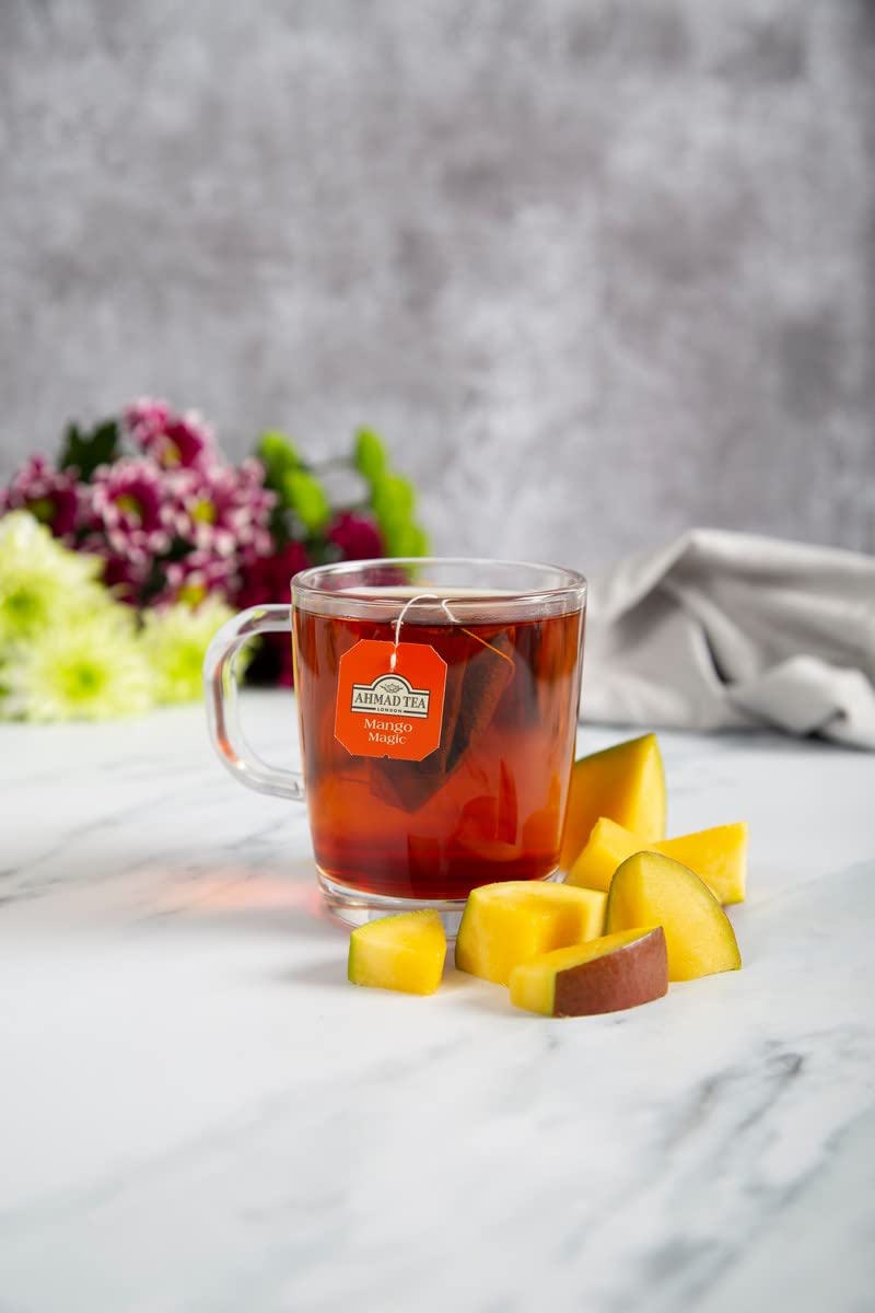 Ahmad Tea Mango Magic Black Tea - 20 Teabags (Pack of 2) 6