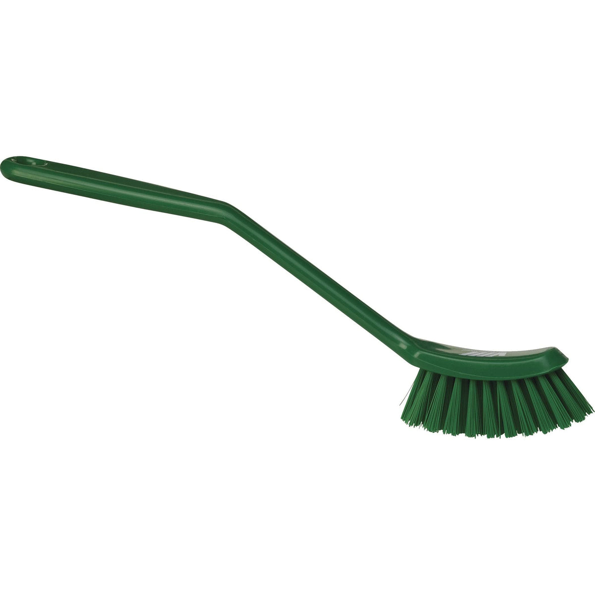 Vikan 42872 Fine Sweep Dish Brush - Green, 11" | Polypropylene, Polyester Bristle | Includes Scraper 3
