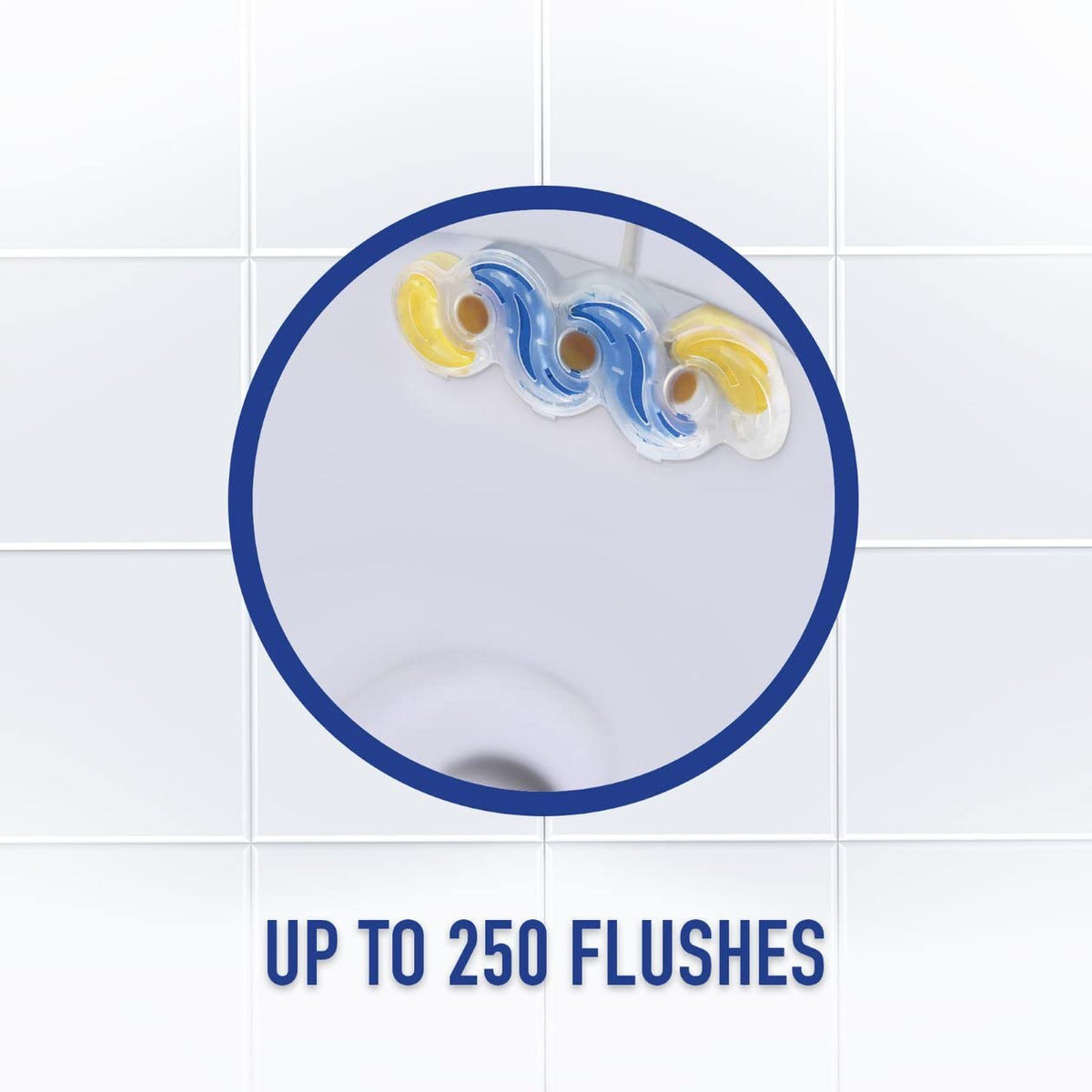 Harpic Active Fresh Toilet Rim Block - Sparkling Citrus, Pack of 6 | Cleans & Maintains Shine | Anti-Lime Scale 5