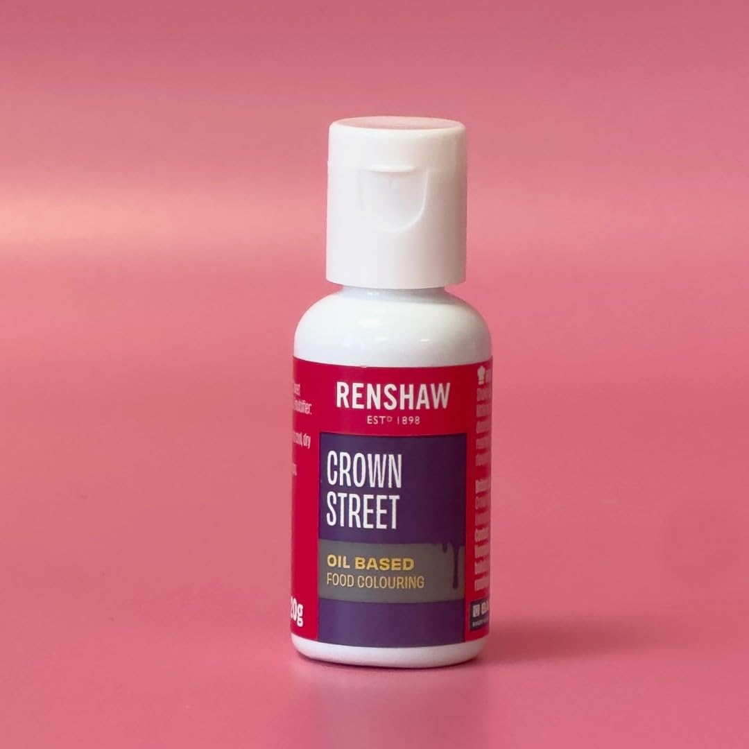 Renshaw Oil-Based Gel Food Colouring - Crown Street Purple, 20g 2