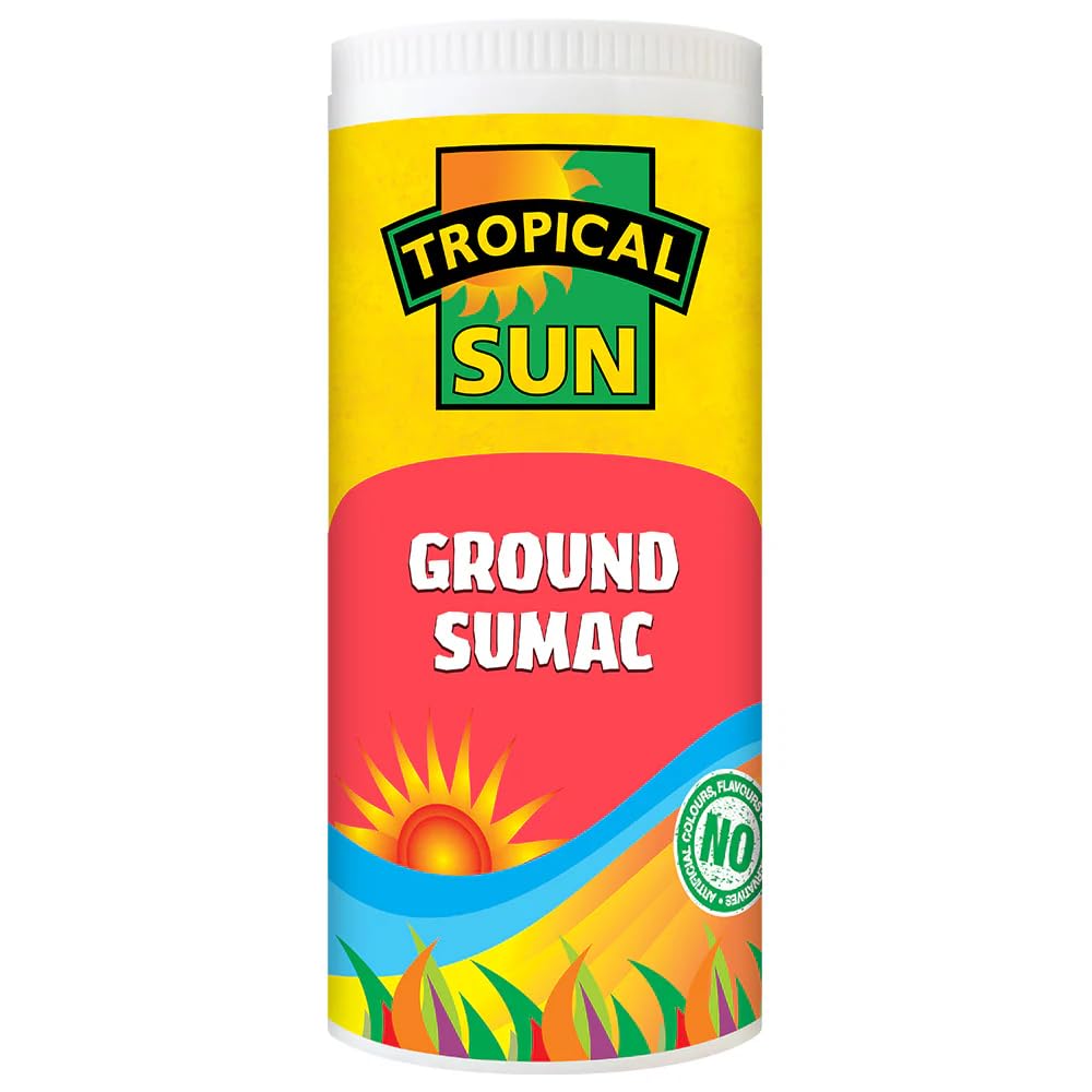 Tropical Sun Ground Sumac - 100g | Tangy Mediterranean & Middle Eastern Spice | Powder