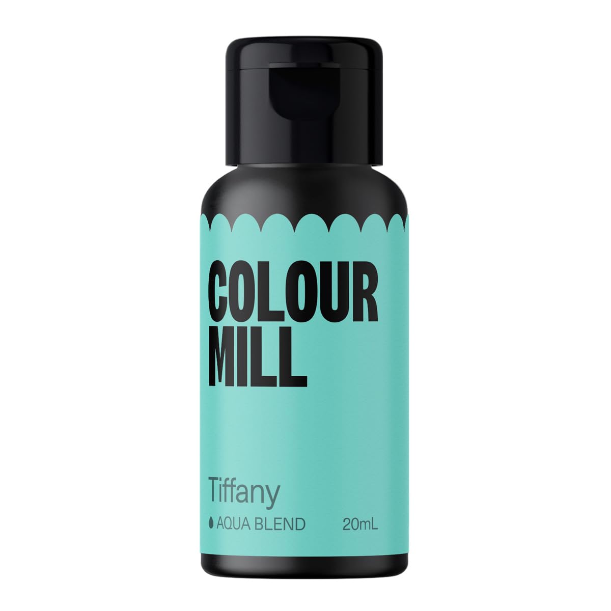 Colour Mill Aqua Blend Food Colouring - Water-Based, Highly Concentrated, Tiffany Blue, 20ml