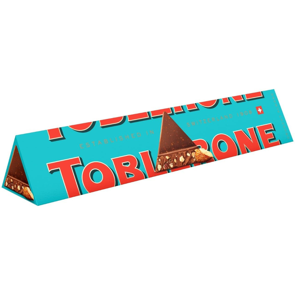 Toblerone Milk Chocolate, Honey & Almond Nougat Bar - 360g