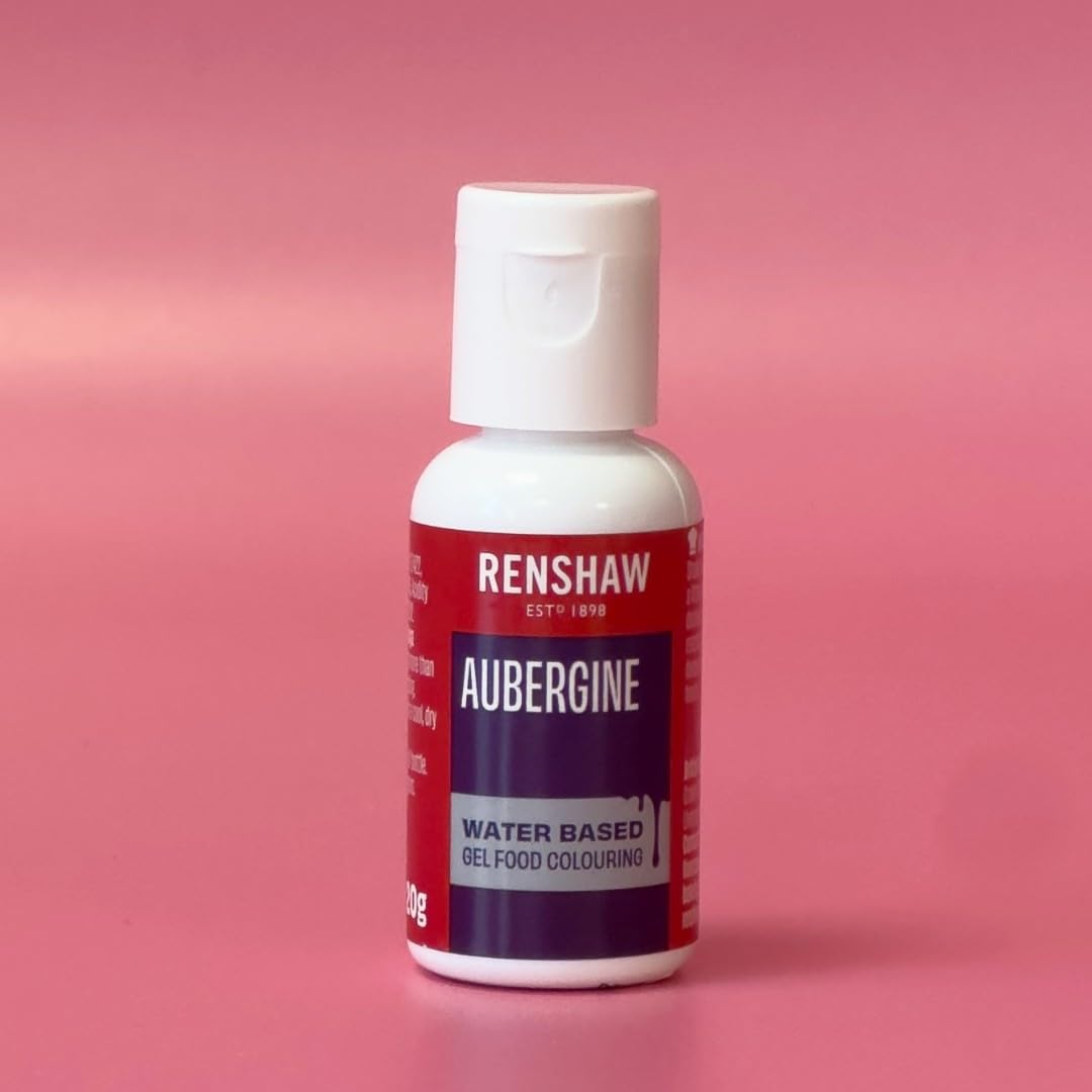 Renshaw Aubergine Water-Based Gel Food Colouring - 20g 2
