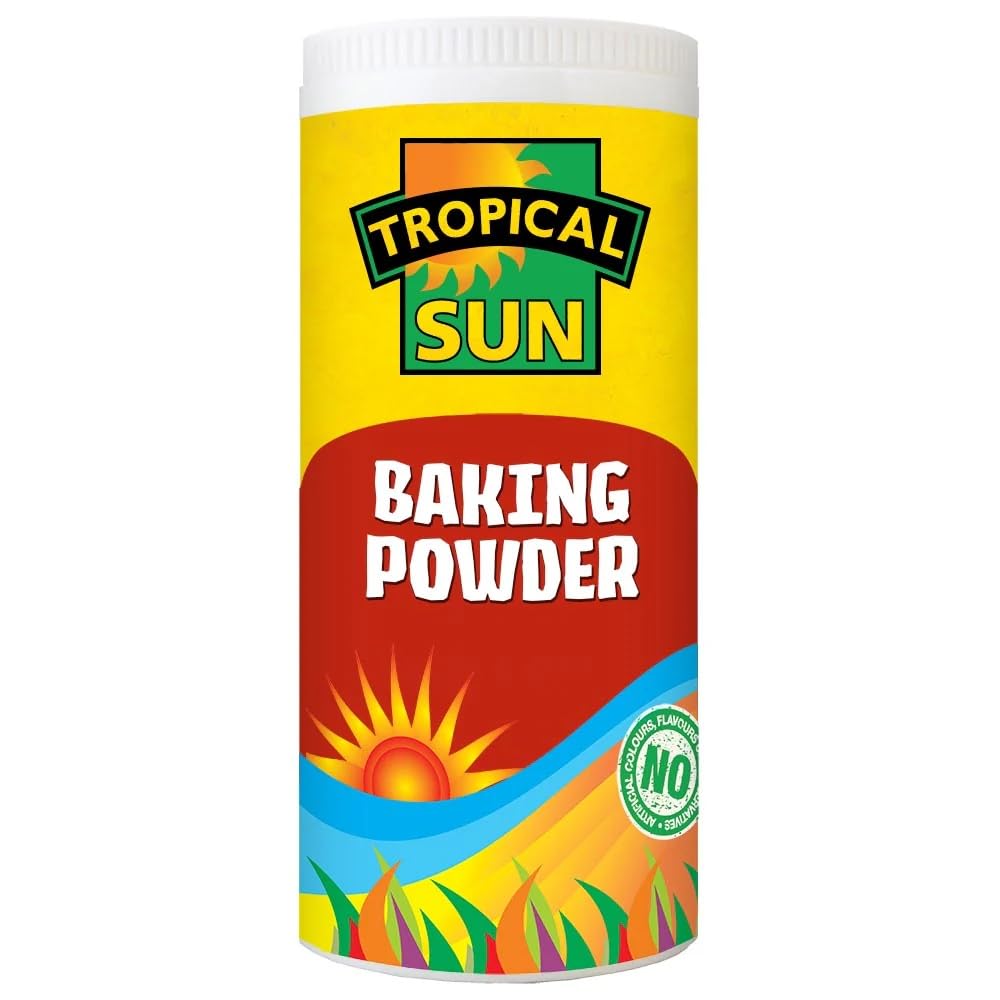Tropical Sun Double-Acting Baking Powder - 150g | No Artificial Colours, Flavours, or Preservatives