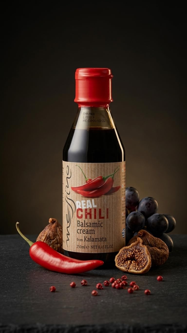Messino Greek Balsamic Cream With Real Chili - 2 x 250 ml 5