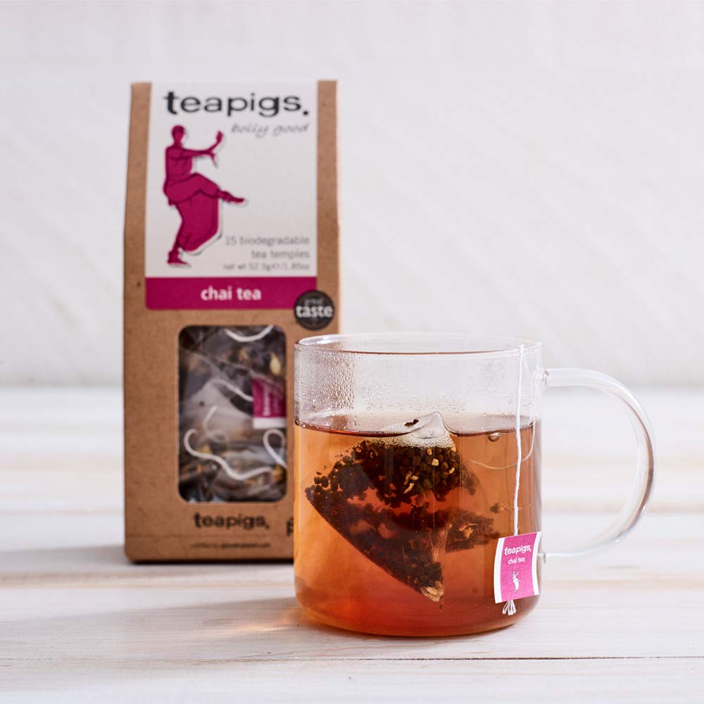 teapigs Masala Chai Loose Tea - Authentic Whole Spices, Warming & Spicy Flavor | 500g (2 x 250g Packs) 3
