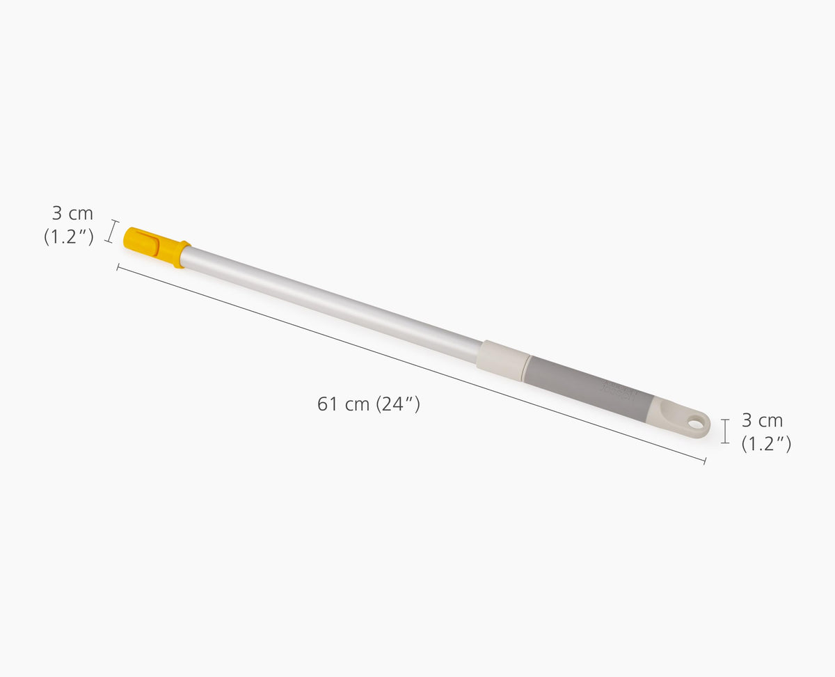 Joseph Joseph CleanTech Telescopic Extension Pole - Extends 61-86 cm | Aluminium Shaft | Clip-In Design 5