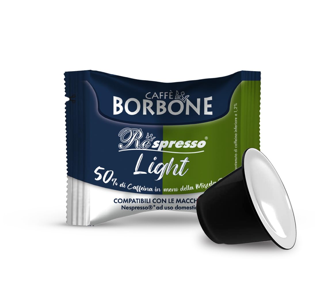 Caffè Borbone Respresso Light Blend Coffee Capsules - Pack of 50