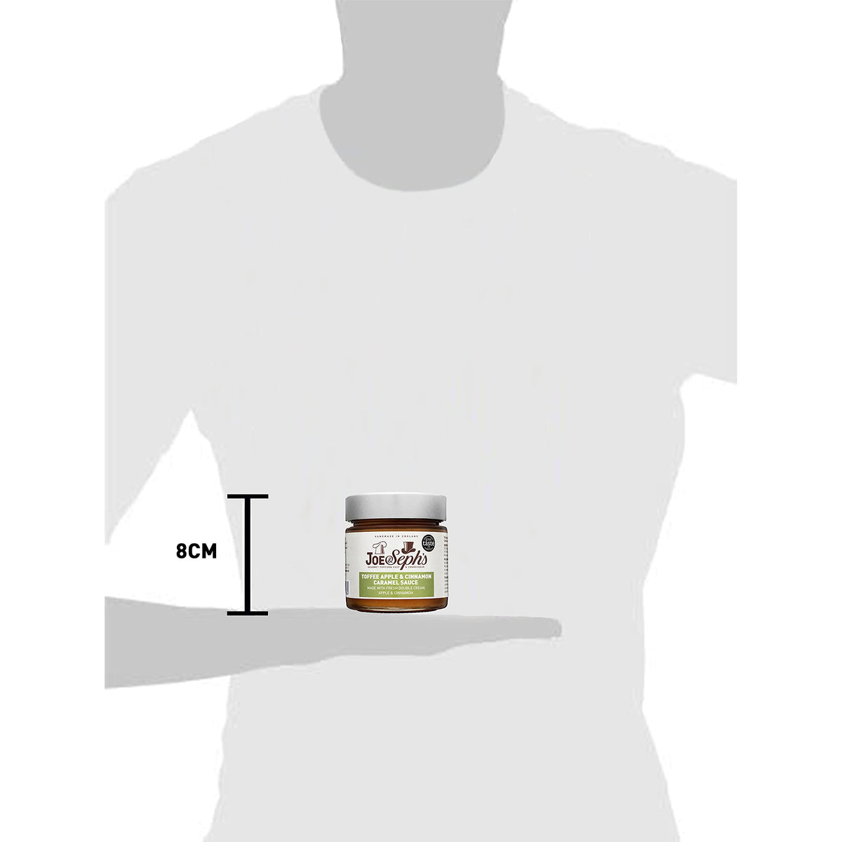 Joe & Seph's Toffee Apple & Cinnamon Caramel Sauce - 3 x 230g Jars | Handmade in Great Britain | 100% Natural Ingredients 4