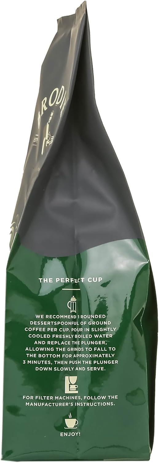 Brodies Colombian Fairtrade Ground Coffee - 100% Arabica, Medium Intensity, Chocolate Notes | 227g Pack of 6 9