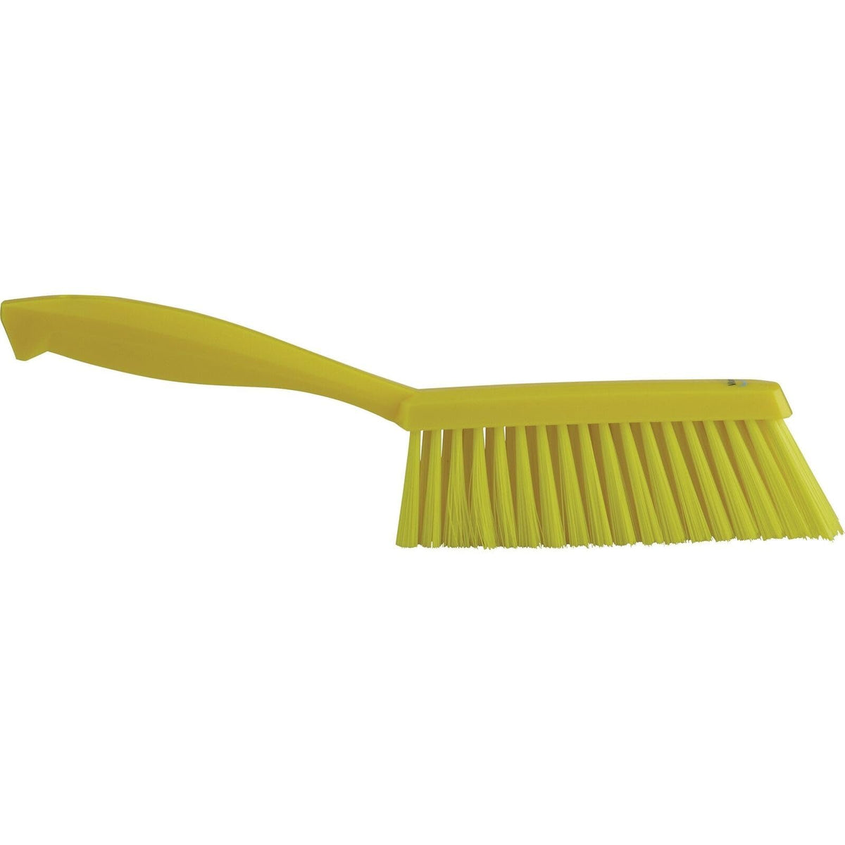 Vikan Bench Brush - Soft Bristle Dusting & Sweeping | Yellow, Polypropylene 2