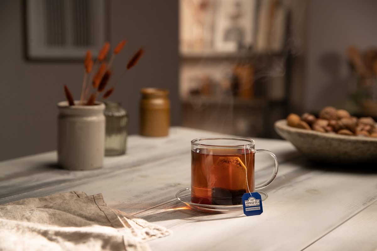 Ahmad Tea Decaffeinated Black Tea - 20 Teabag Sachets (Pack of 5) 2