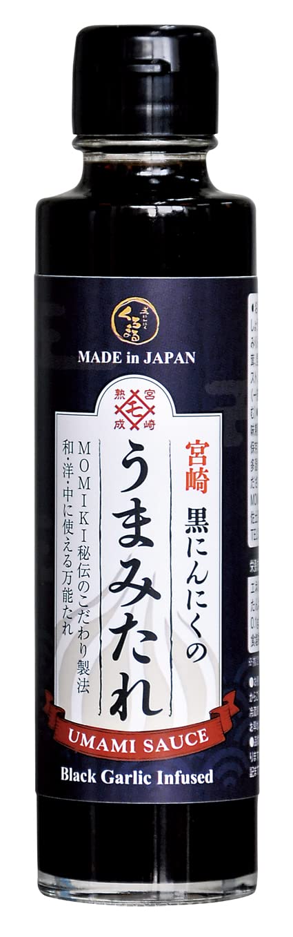 Fir Ki of black garlic Momiki Umami Tare Soy Sauce - Yakiniku, Additive-Free, MSG-Free | 180g 1