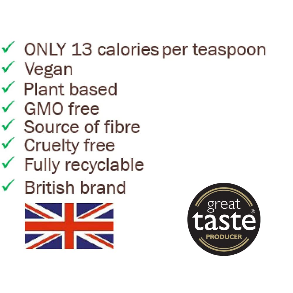 Sweet Freedom Caramel Syrup - Natural Sweetness, Vegan, 350g (Pack of 2)