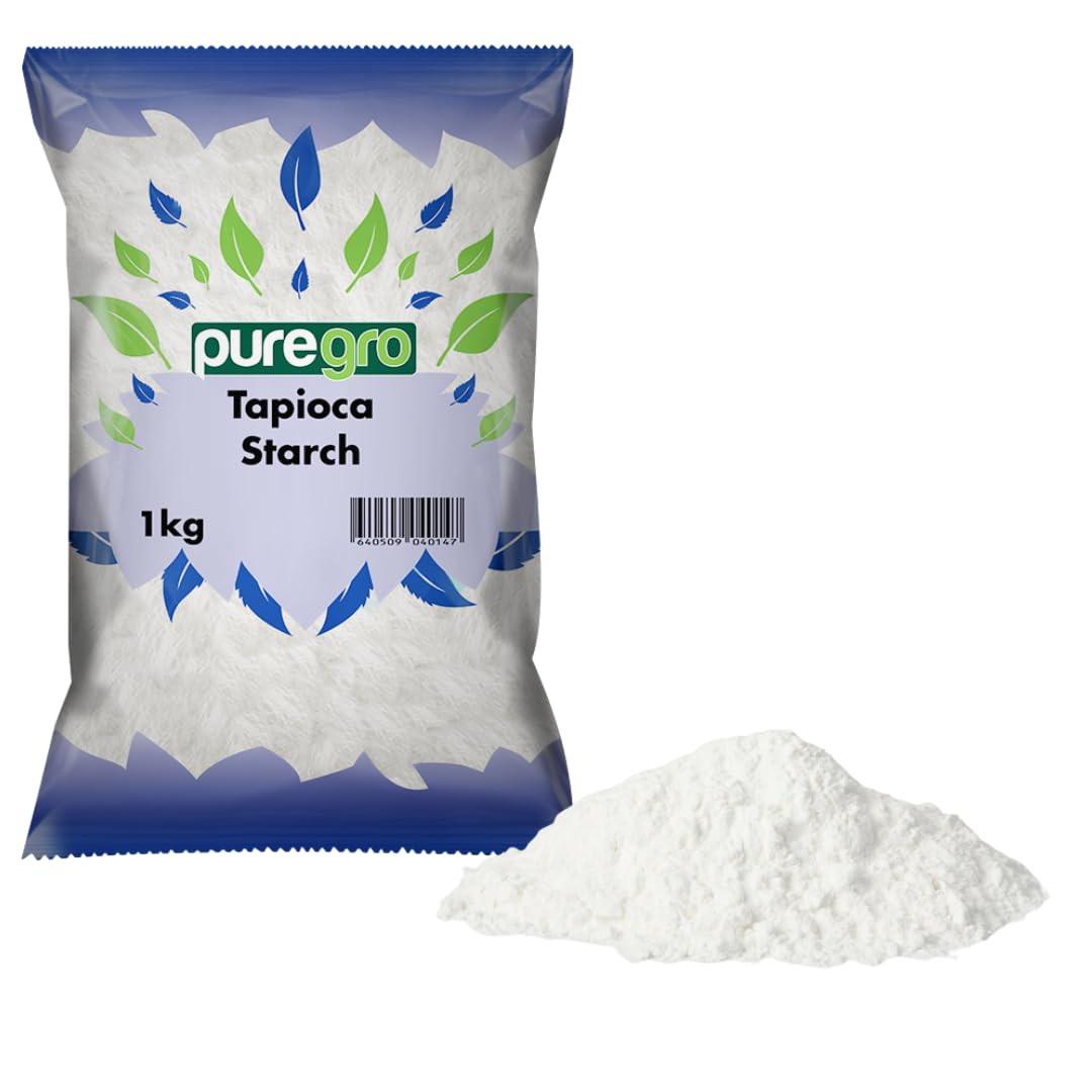 Puregro Tapioca Starch - High Thickening Power, Smooth & Fine Texture, 1kg 2