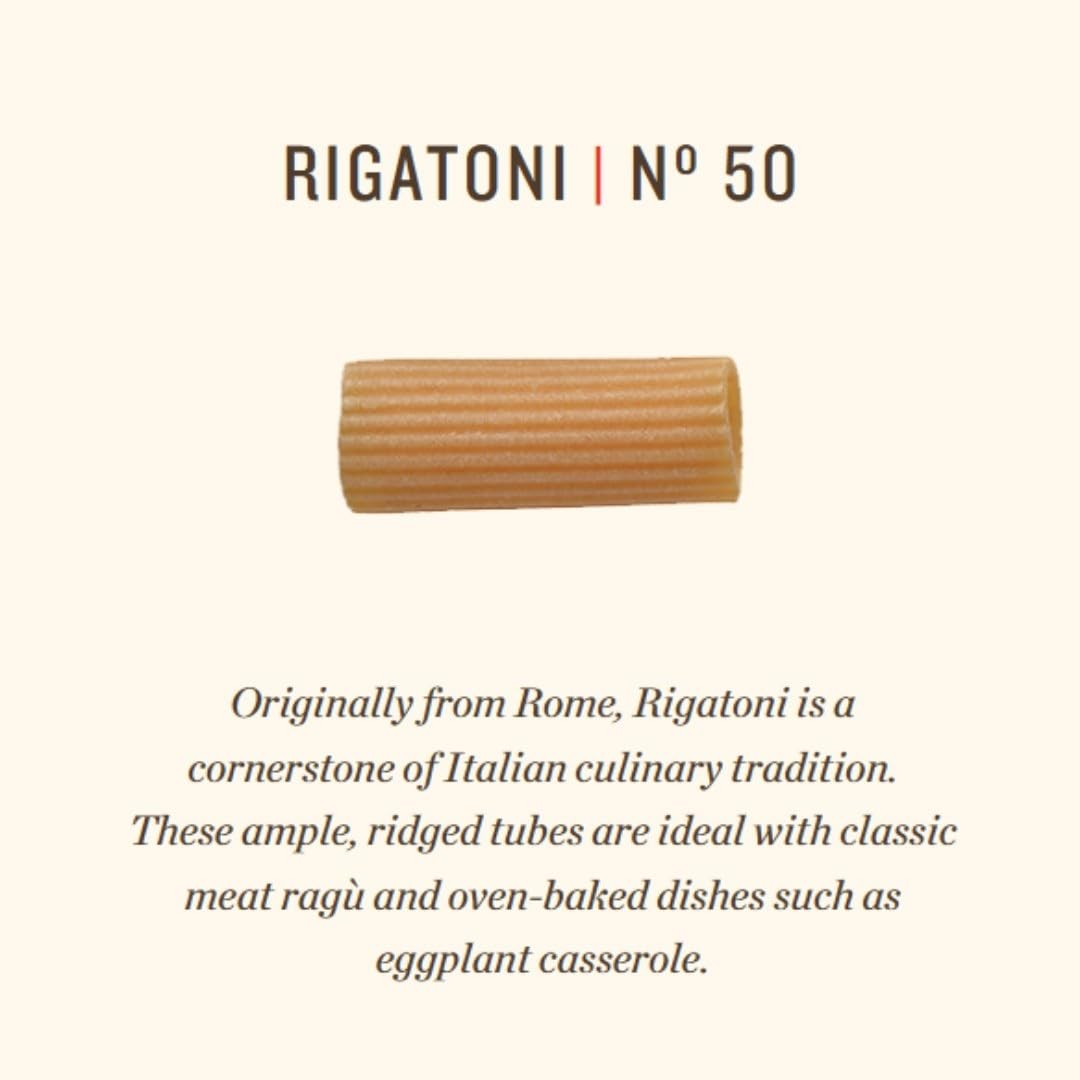 Rummo Rigatoni Integrali No.50 Whole Wheat Pasta - 500g