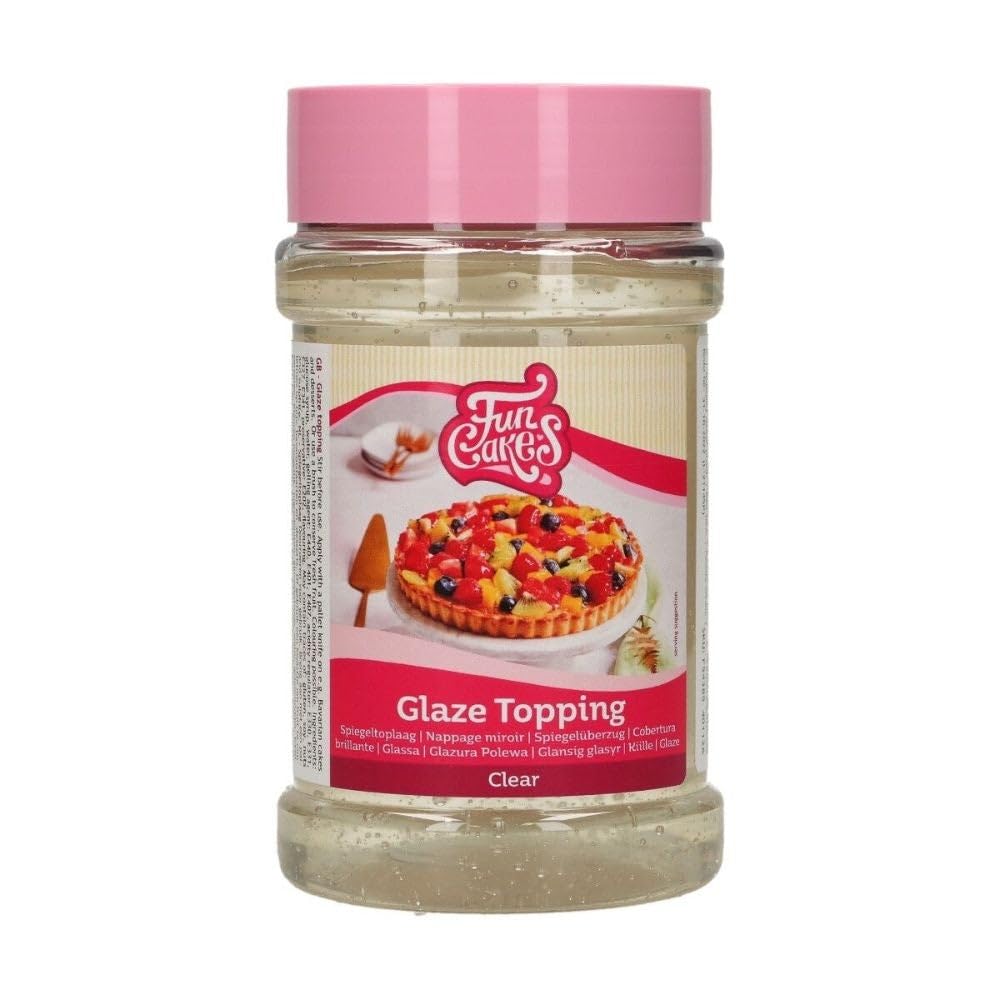 FunCakes Glaze Topping - Ready to Use Mirror Finish for Cakes & Desserts | 375g