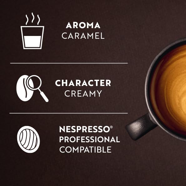 Café Royal Caramel Coffee Pads - 50 Count | Nespresso® Professional Compatible | Arabica Beans 3