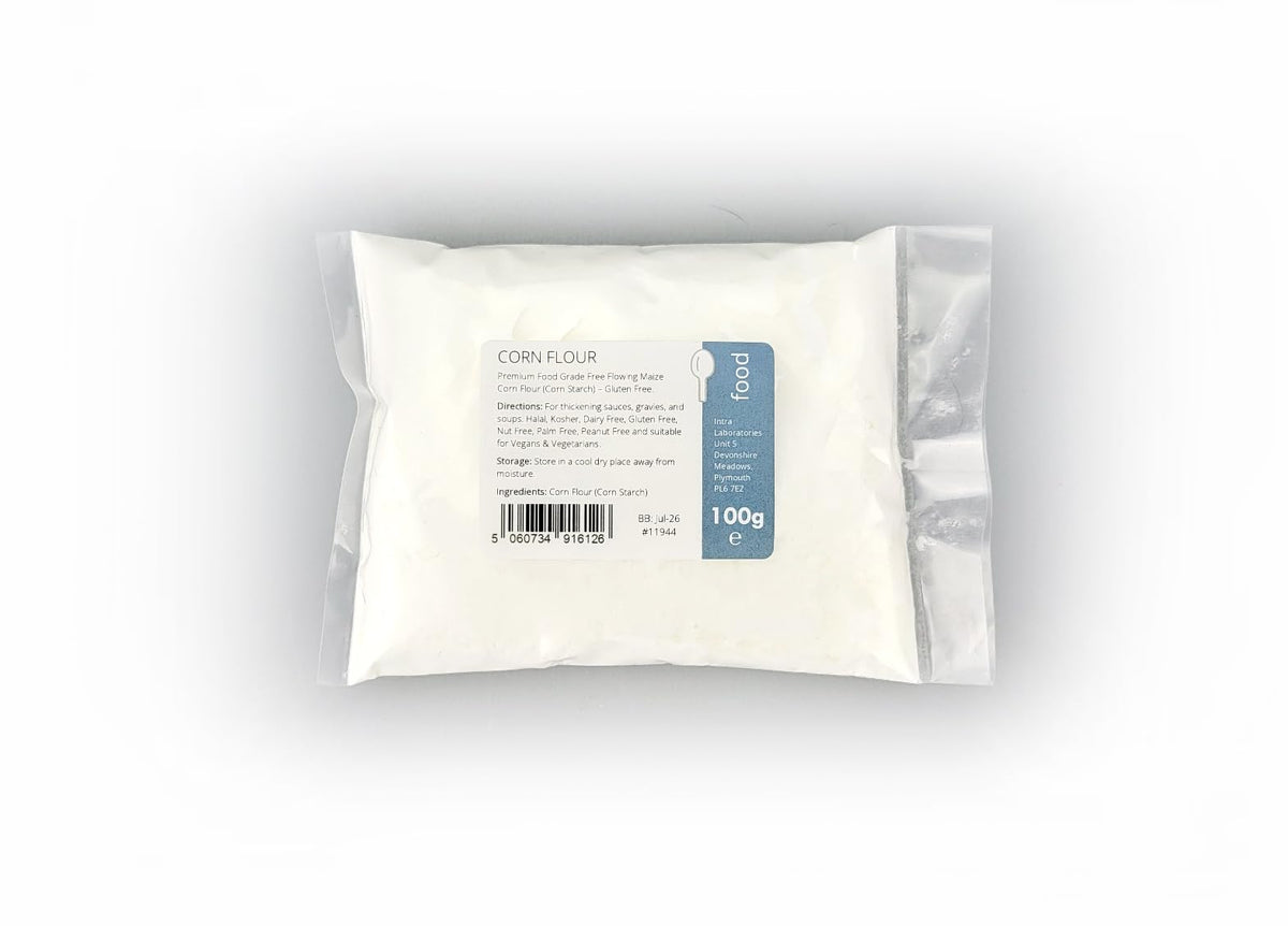 Intralabs Maize Cornflour - Ultra-Fine Thickener | Gluten-Free | 100g