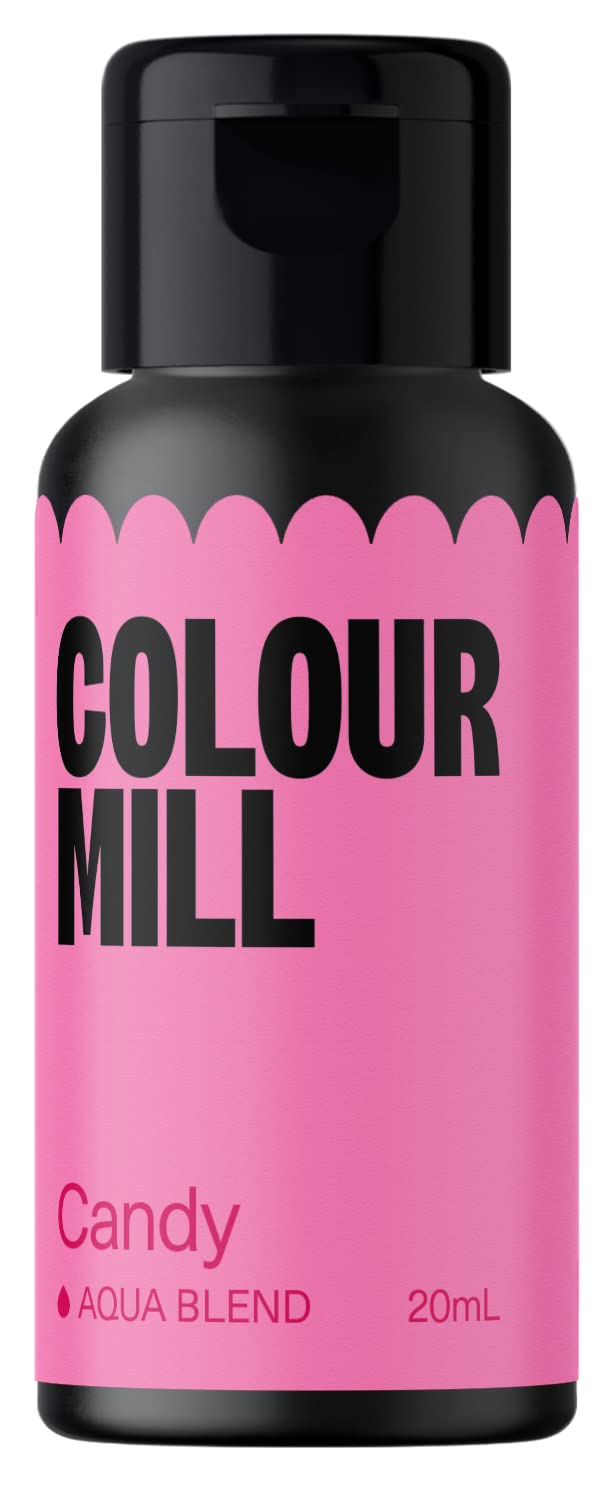Colour Mill Aqua Blend Food Colouring - Candy | Water-Based Liquid | 20ml