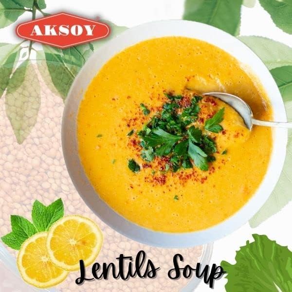 AKSOY Red Whole Lentils - 1.25kg Bag | Suitable for Vegans & Vegetarians | Turkish Origin 9